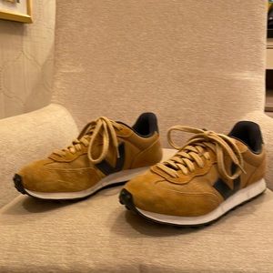 Veja sneaker, Carmel and dark blue size 8 fits like 7.5